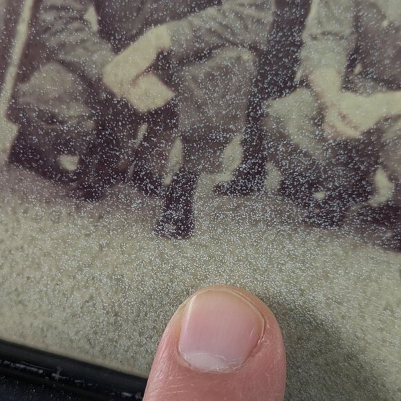 Vintage framed Canada Air crew colour photo 8 x 10, Faded glossy photo movie - Picture 4 of 8